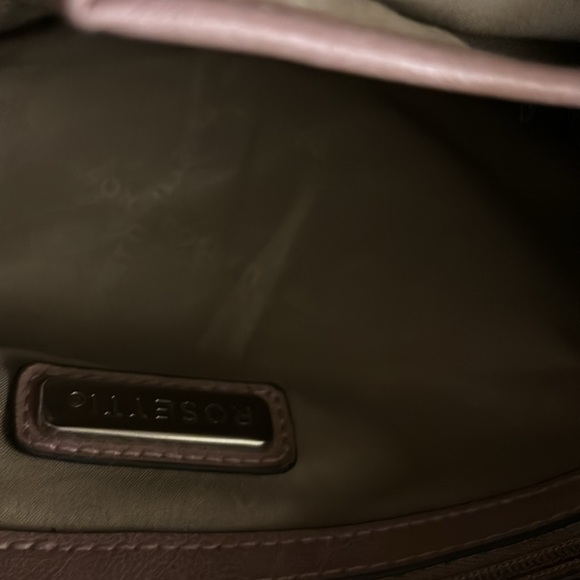 Rossetti crossbody/shoulder bag blush color with gold toned hardware. - Picture 9 of 9